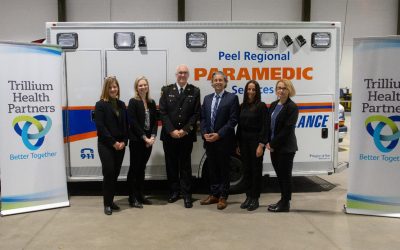 Launch of Peel Region Paramedic Services Partnership with THP for Mental Health Services